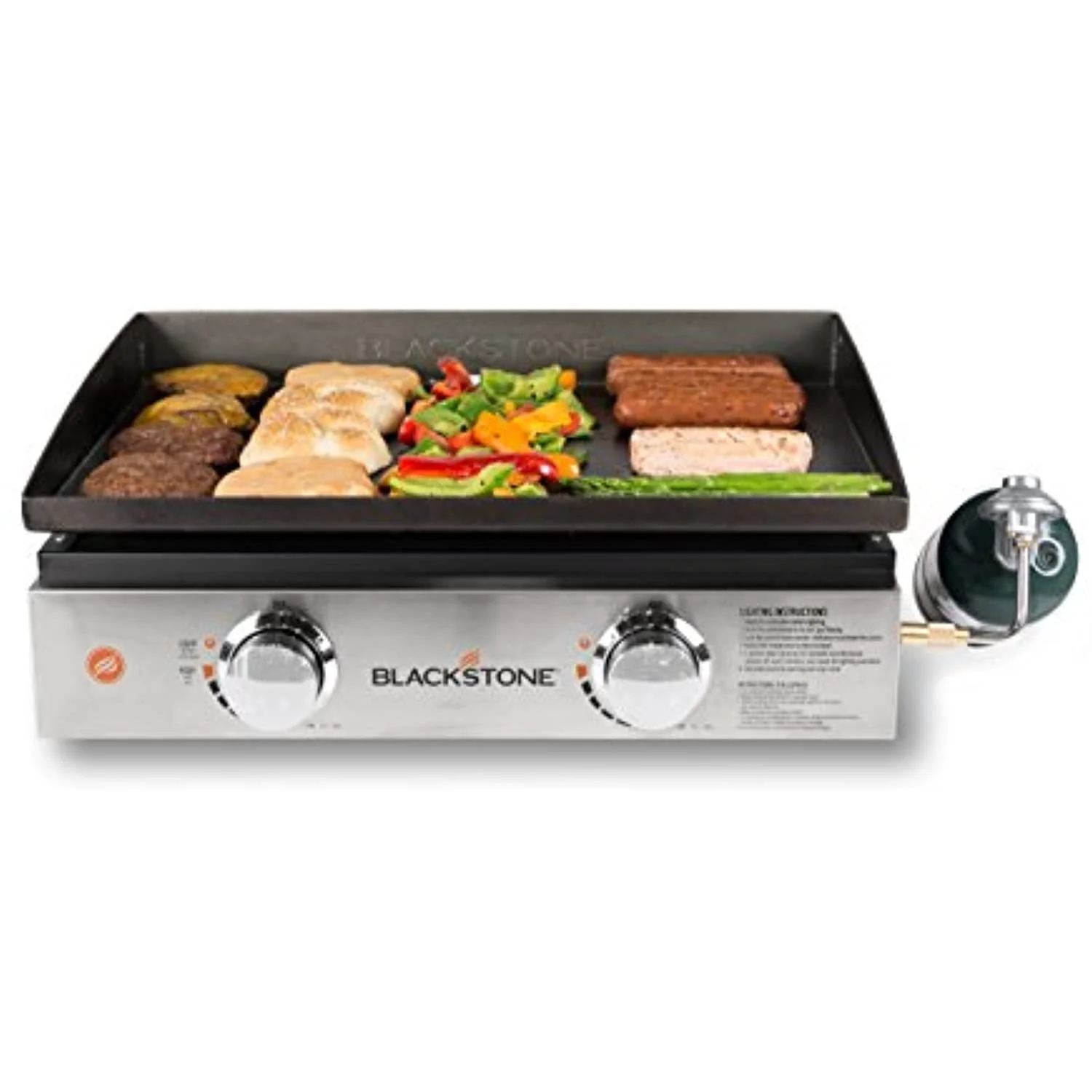 Blackstone 1666 22 Tabletop Griddle Outdoor Grill, 22 inch, Black