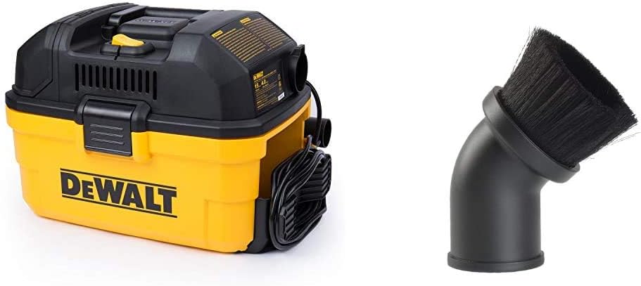 DEWALT DXV04T Portable 4 gallon Wet/Dry Vaccum, Yellow