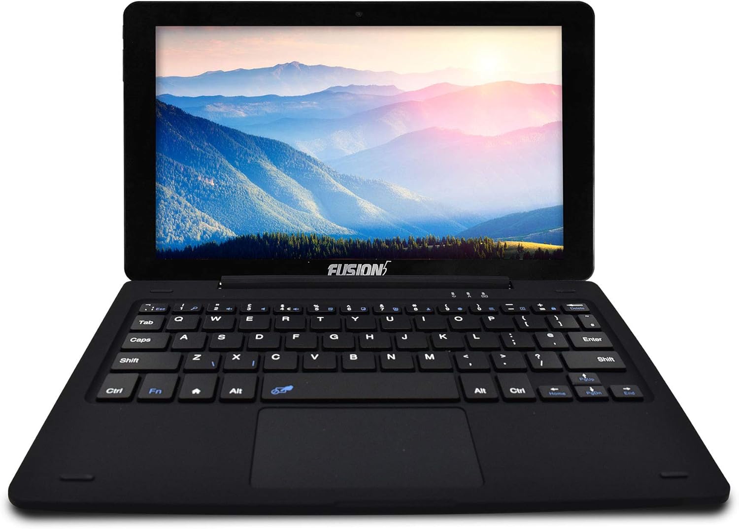 Fusion5 10.1" 2in1 Google Certified Android Laptop Tablet PC - (Powerful Processor, Android 10 Q, 3GB RAM, 32GB Storage, Dual Cameras, HD IPS, Type C, Bluetooth Tablet PC with Docking Keyboard)