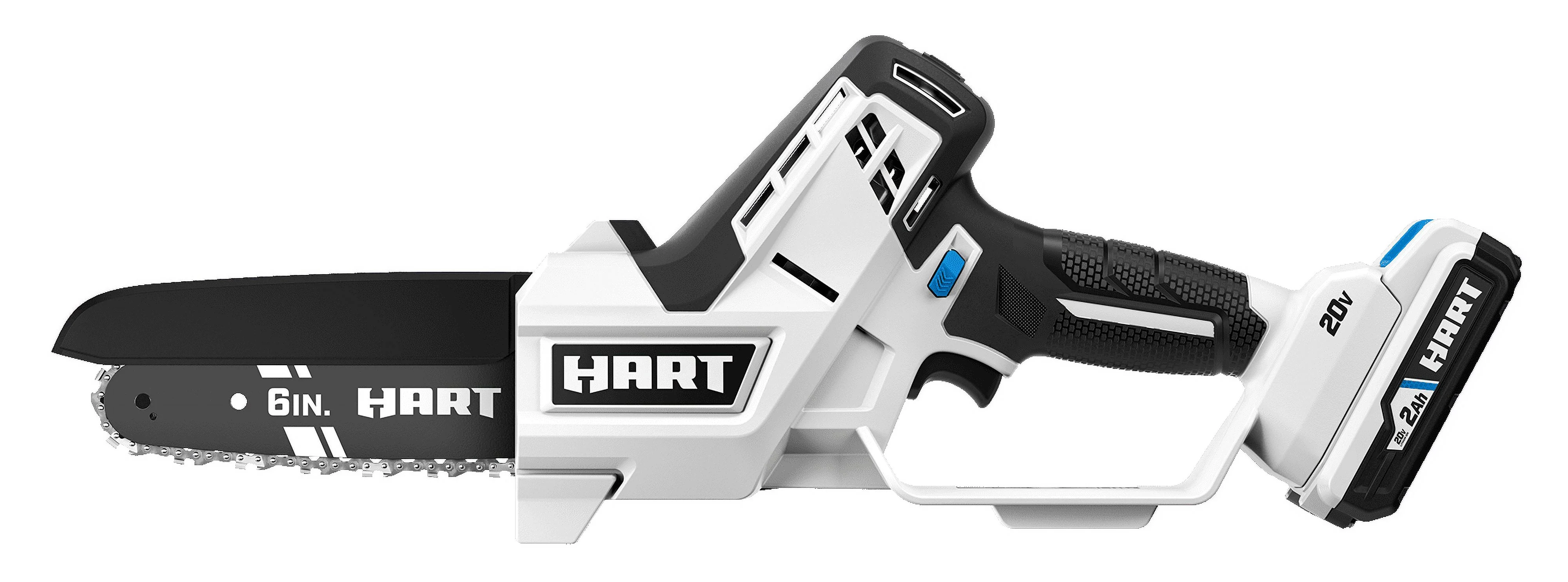 HART 20-Volt 6-inch Battery-Powered Pruning Saw Kit, (1) 2.0Ah Lithium-Ion Battery