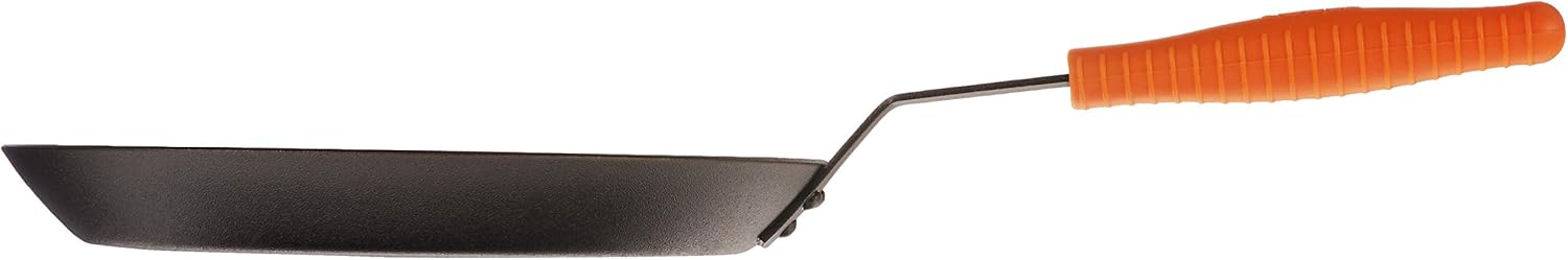 Lodge Manufacturing Company carbon steel skillet, 10-Inch, Black/Orange