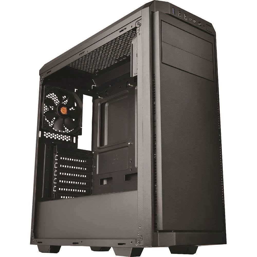 Thermaltake - V Series ATX Mid-Tower Case - Black