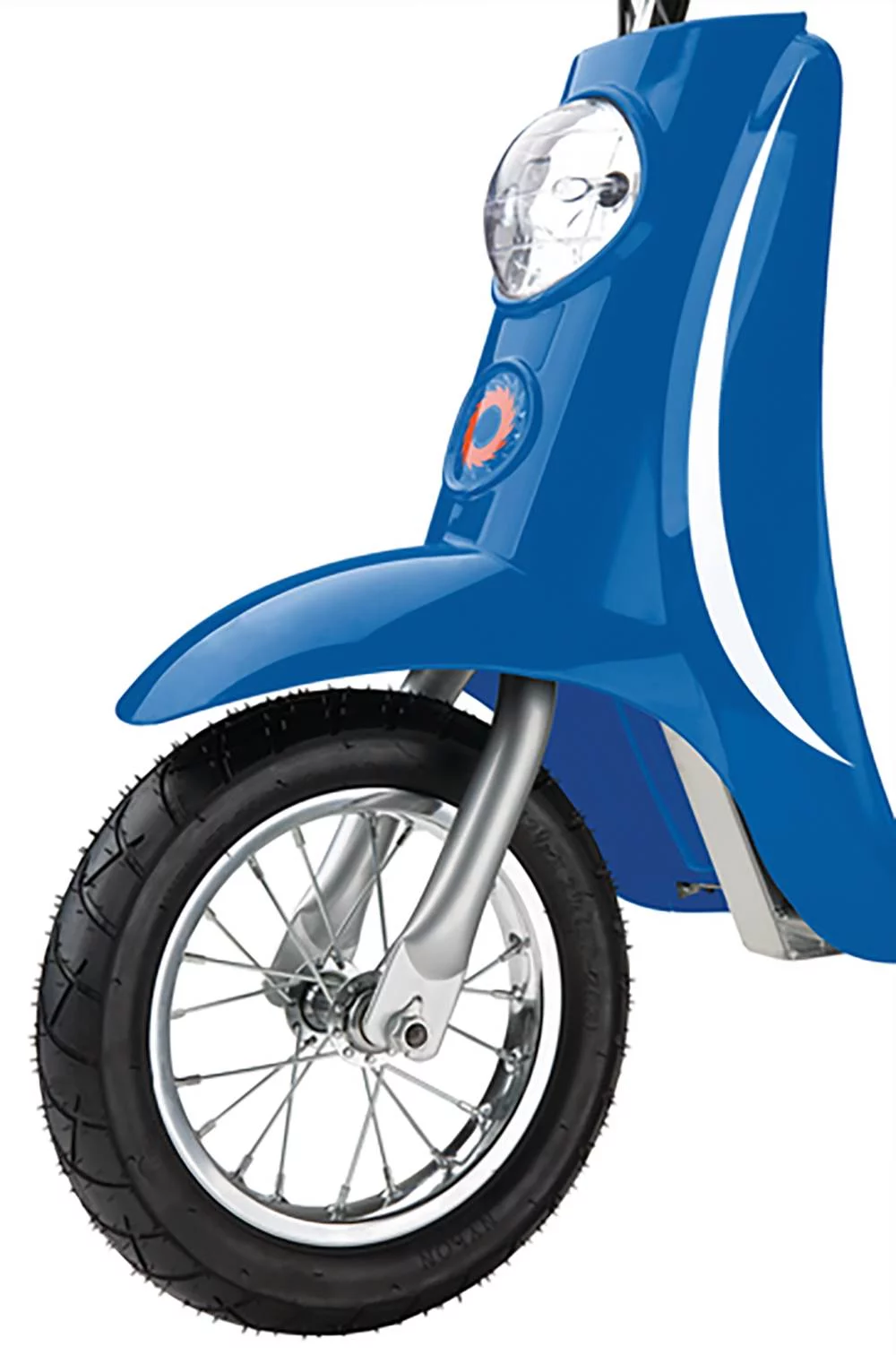 Razor Pocket Mod Miniature Euro 24V Electric Retro Scooters, 1 Blue & 1 Red