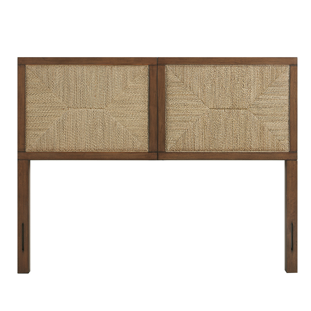 CoSoTower Handcrafted Seagrass Headboard Queen