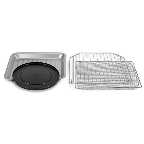 Oster Air Fryer Oven, 10-In-1 Countertop Toaster Oven Stainless Steel French Door Touch Control countertop oven