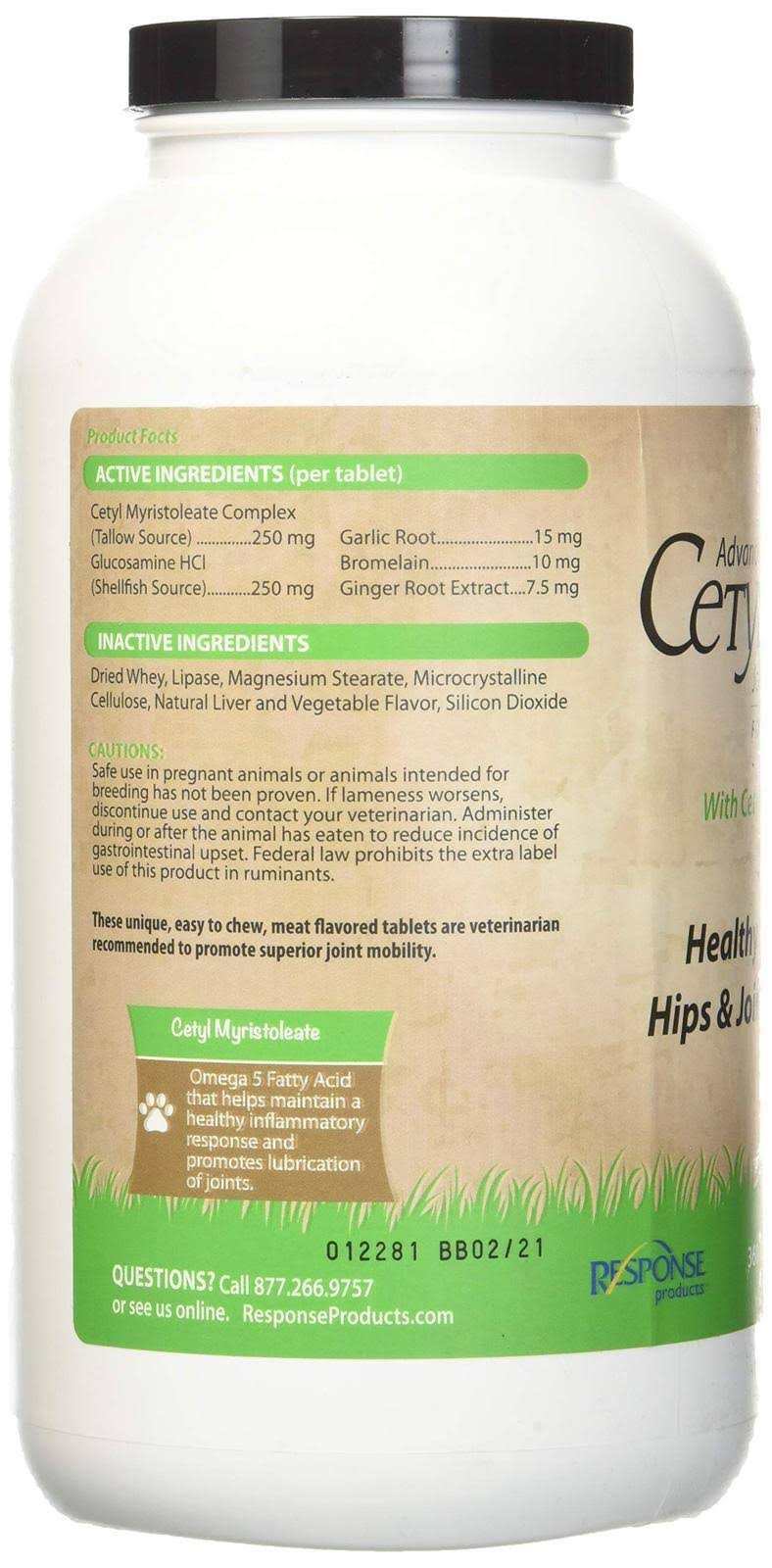 Response Advanced Cetyl M Joint Action Formula for Dogs 360 Count
