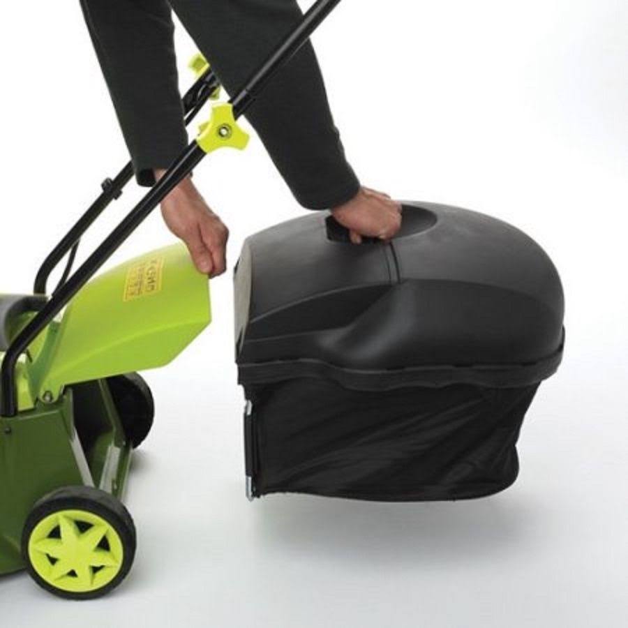 Sun Joe MJ401E Mow 14-inch 12 Amp Electric Lawn Mower with Grass Bag