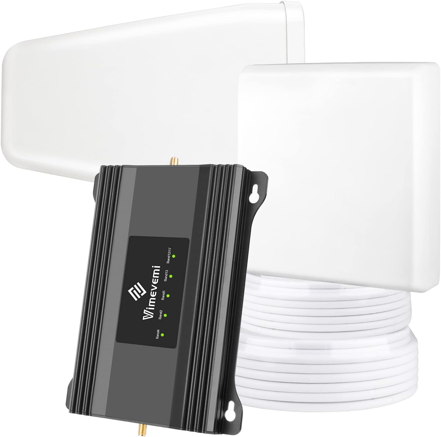 Verizon Cell Phone Signal Booster for Home 4G LTE 5G T Mobile AT&T Cell Phone Booster Home 5000sqft All Carriers Cell Signal Booster Verizon Signal Booster ATT Cell Booster Antenna Extender Repeater