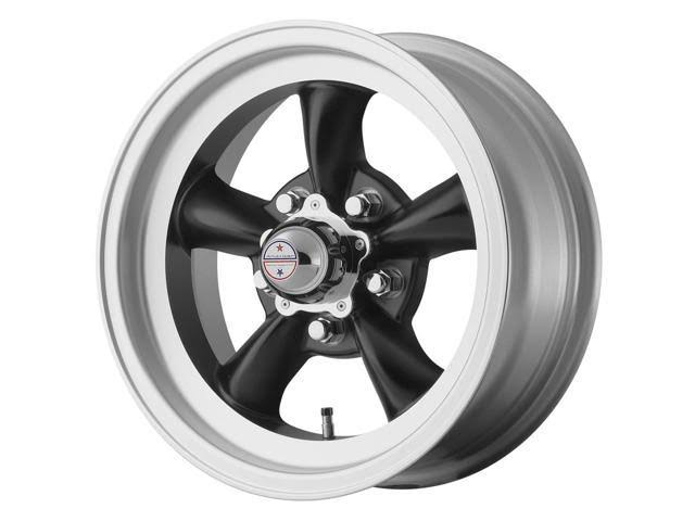 American Racing VN105 Torq Thrust D 15x7 5x4.75x22 -6mm Satin Black Wheel Rim