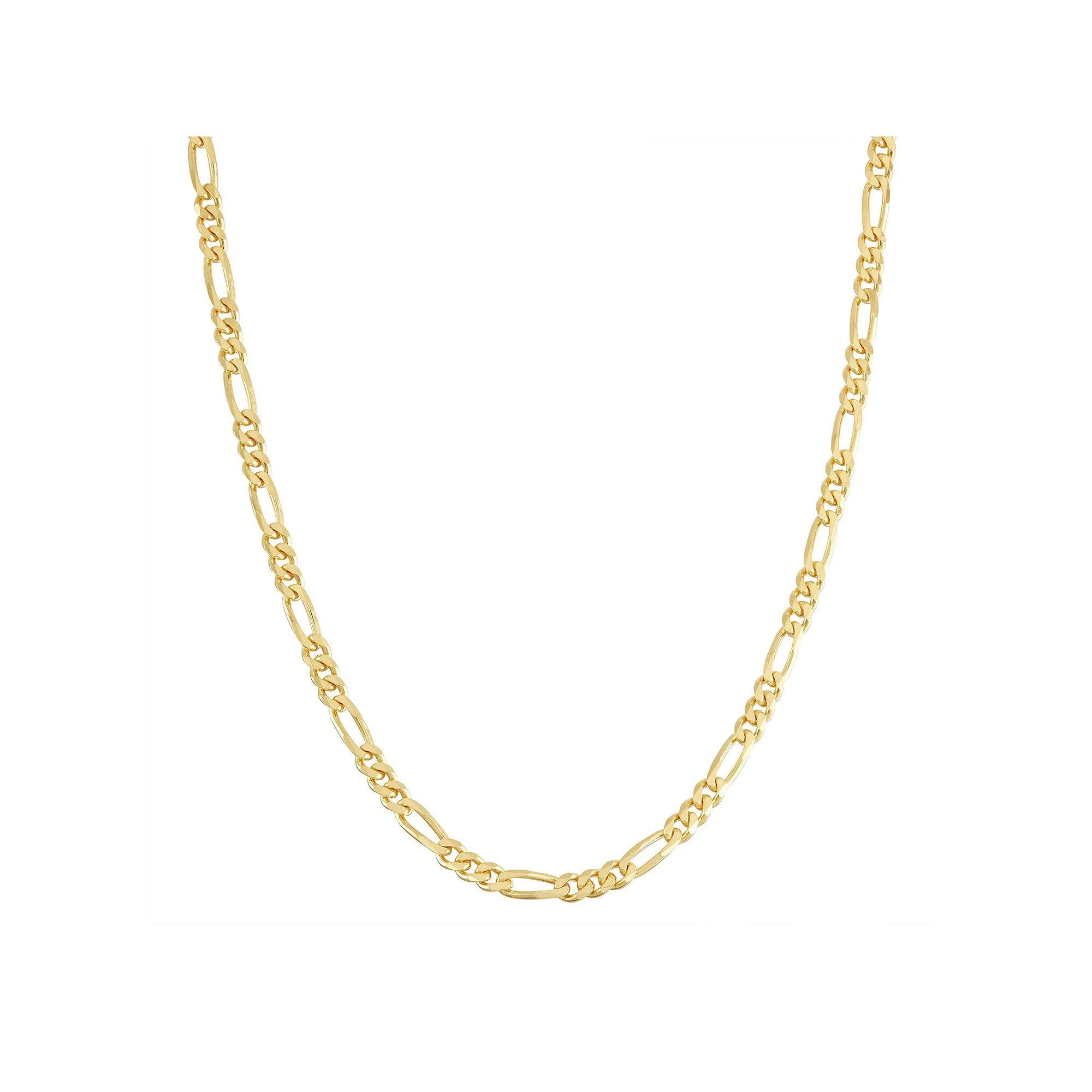 24x22 Gold Mens Figaro - Gold