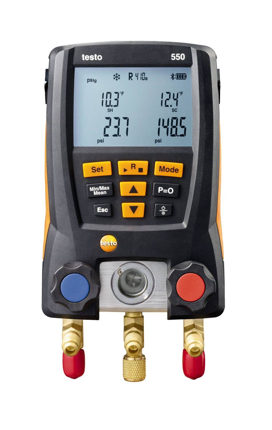Testo 550 Refrigeration Digital Manifold