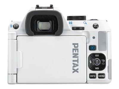 Pentax K-s2 20.1 Megapixel Digital SLR Camera with Lens - White