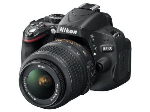 Nikon D5100 16.2MP Digital SLR Camera & 18-55mm VR Lens (Renewed)