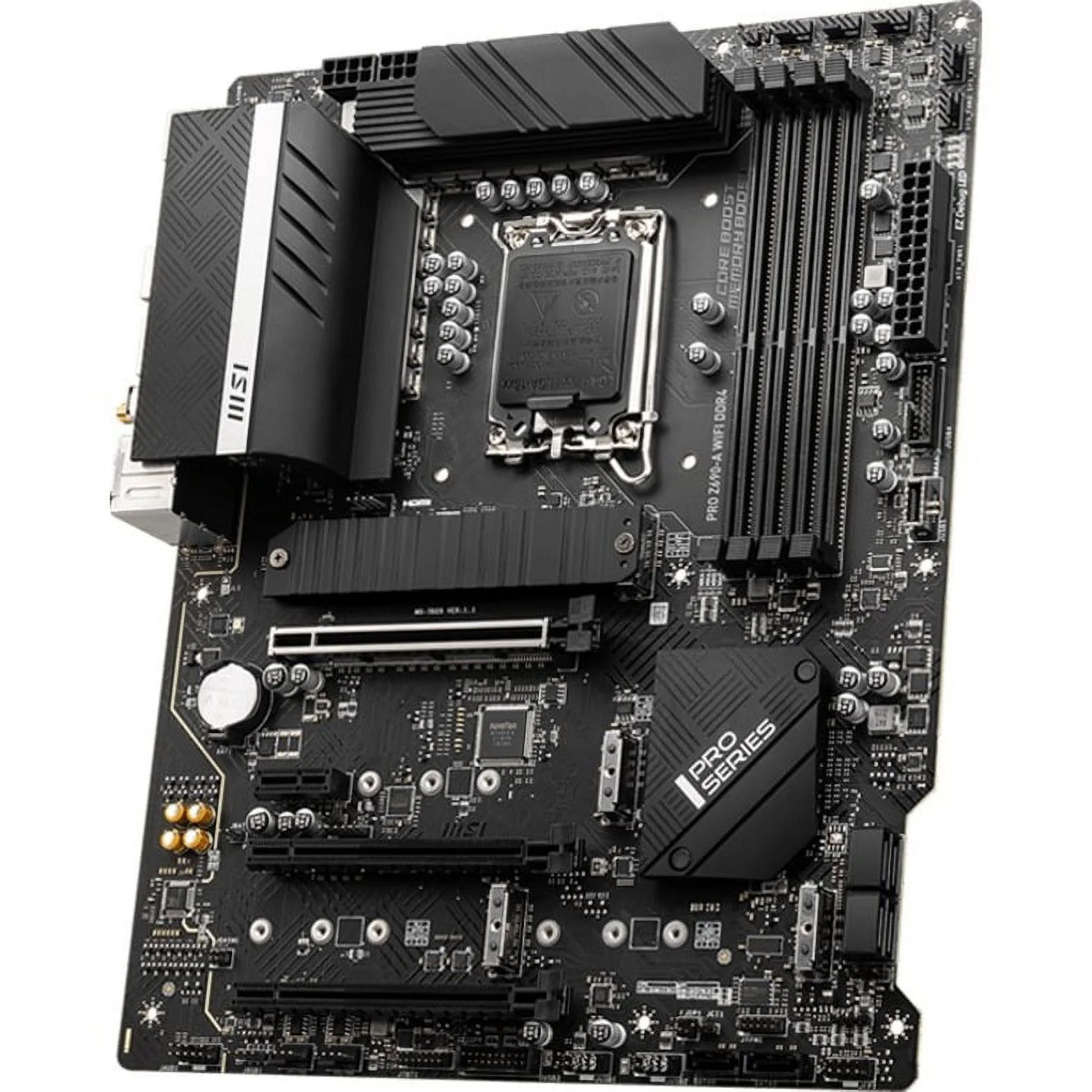 MSI Z690-A WIFI DDR4 Desktop Motherboard - Intel Chipset - Socket LGA-1700 - Intel Optane Memory Ready - ATX - Pentium Gold, Celeron, Core i5, Core i7, Core i9 Processor Supported - 128 GB DDR4 SDRAM