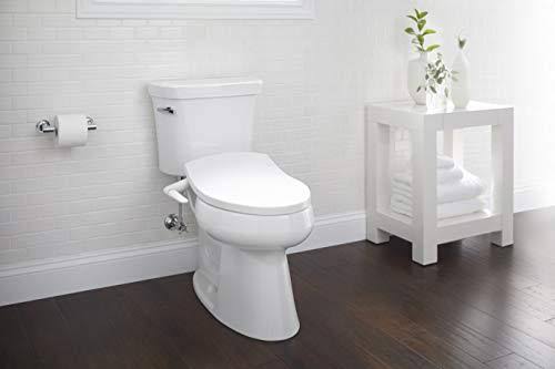 Kohler K-3999-0 Highline Comfort Height Two-Piece Elongated 1.28 GPF Chair Height Toilet, White