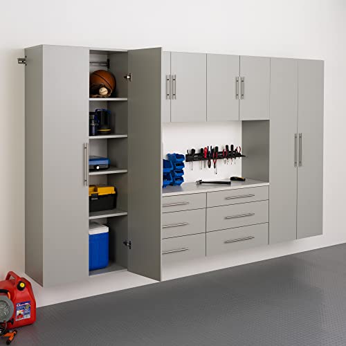 Prepac HangUps Upper Storage Cabinet - Elegant and Spacious Wall Cabinets to Maximize Your Storage, 36" Size, Classic White Finish