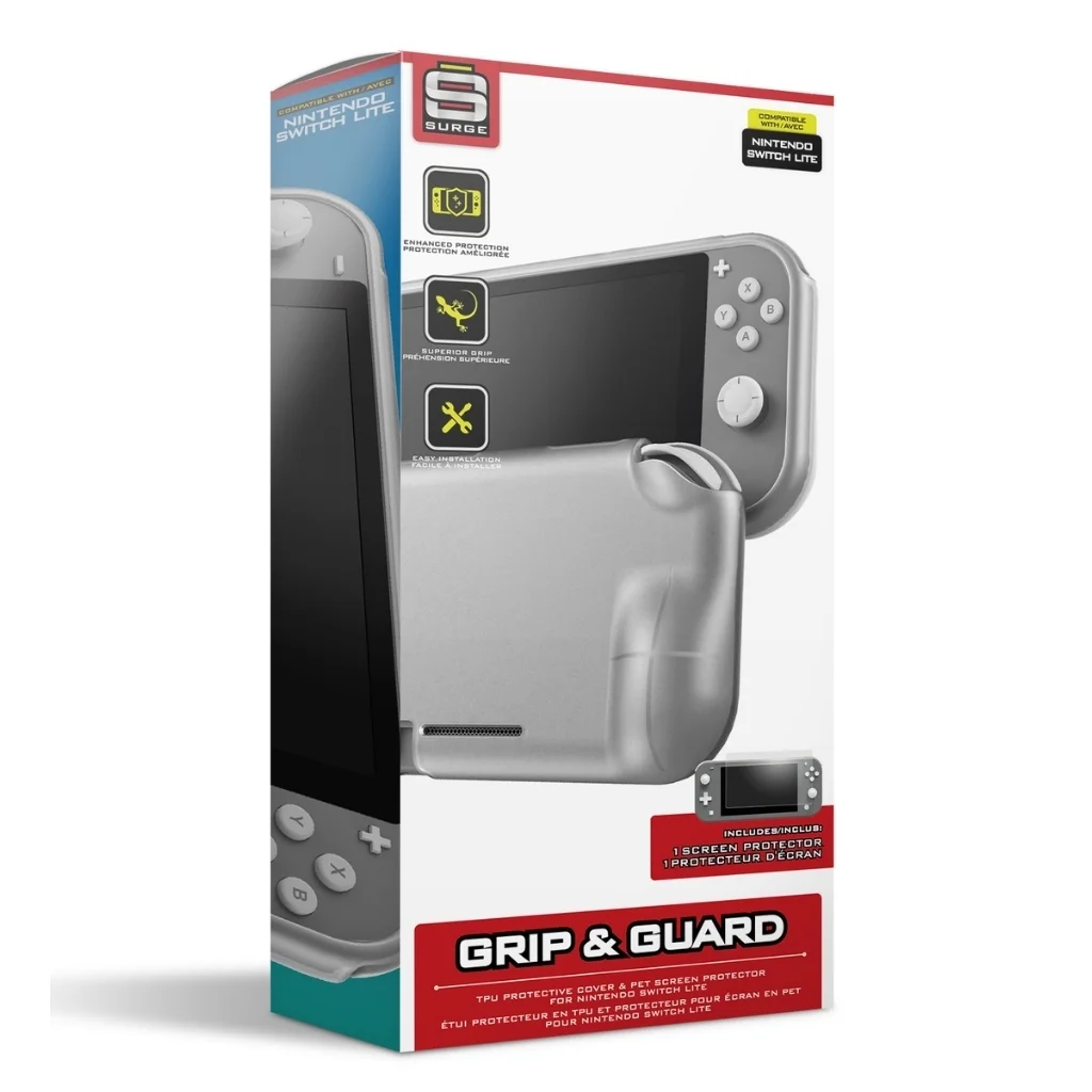 Nintendo Switch Lite Console Coral with Mario Kart 8 Deluxe, Protective Case, Screen Protector and Screen Cleaning Cloth Bundle - Import with US Plug