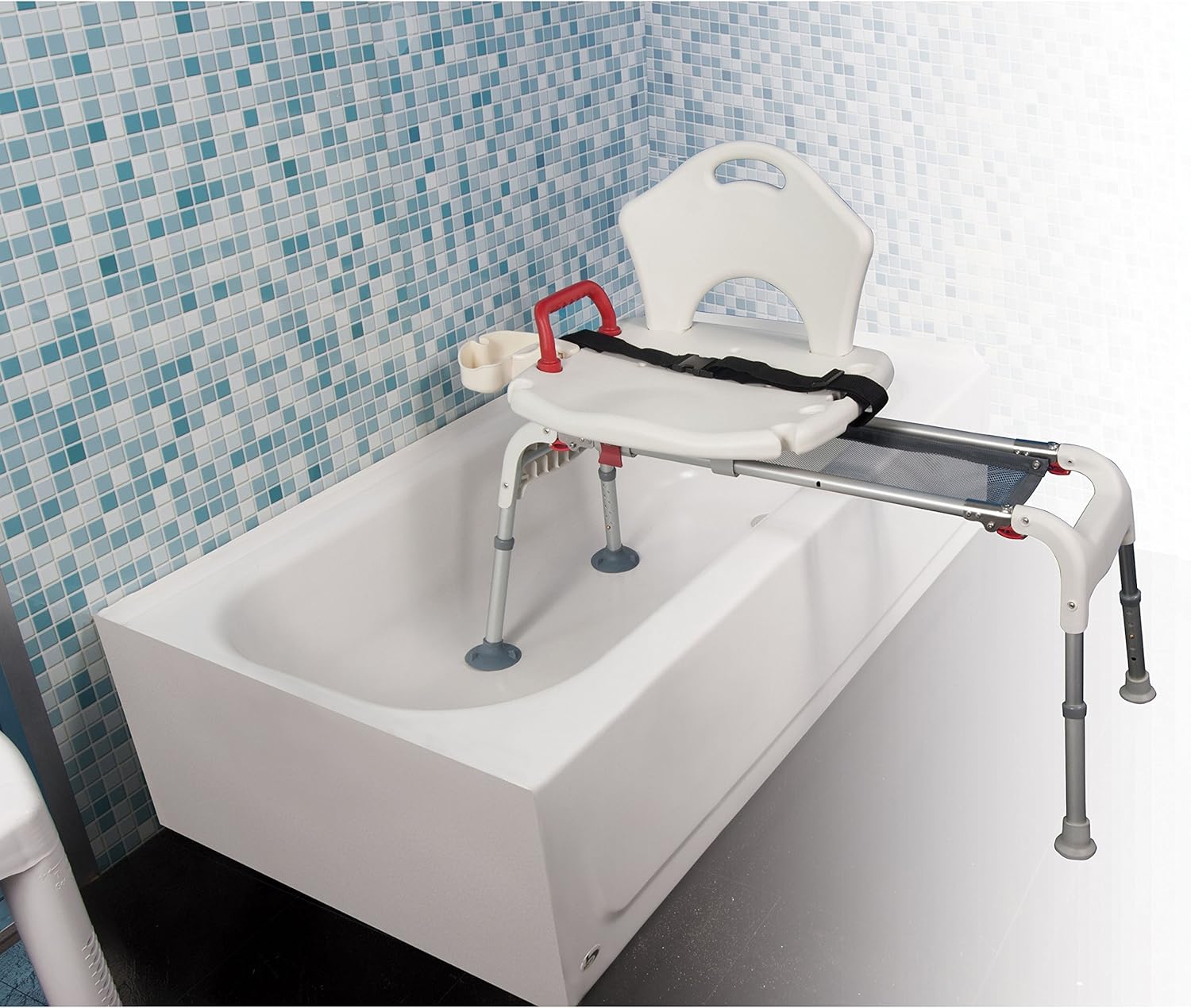 Drive Medical RTL12075 Folding Universal Sliding Transfer Bench