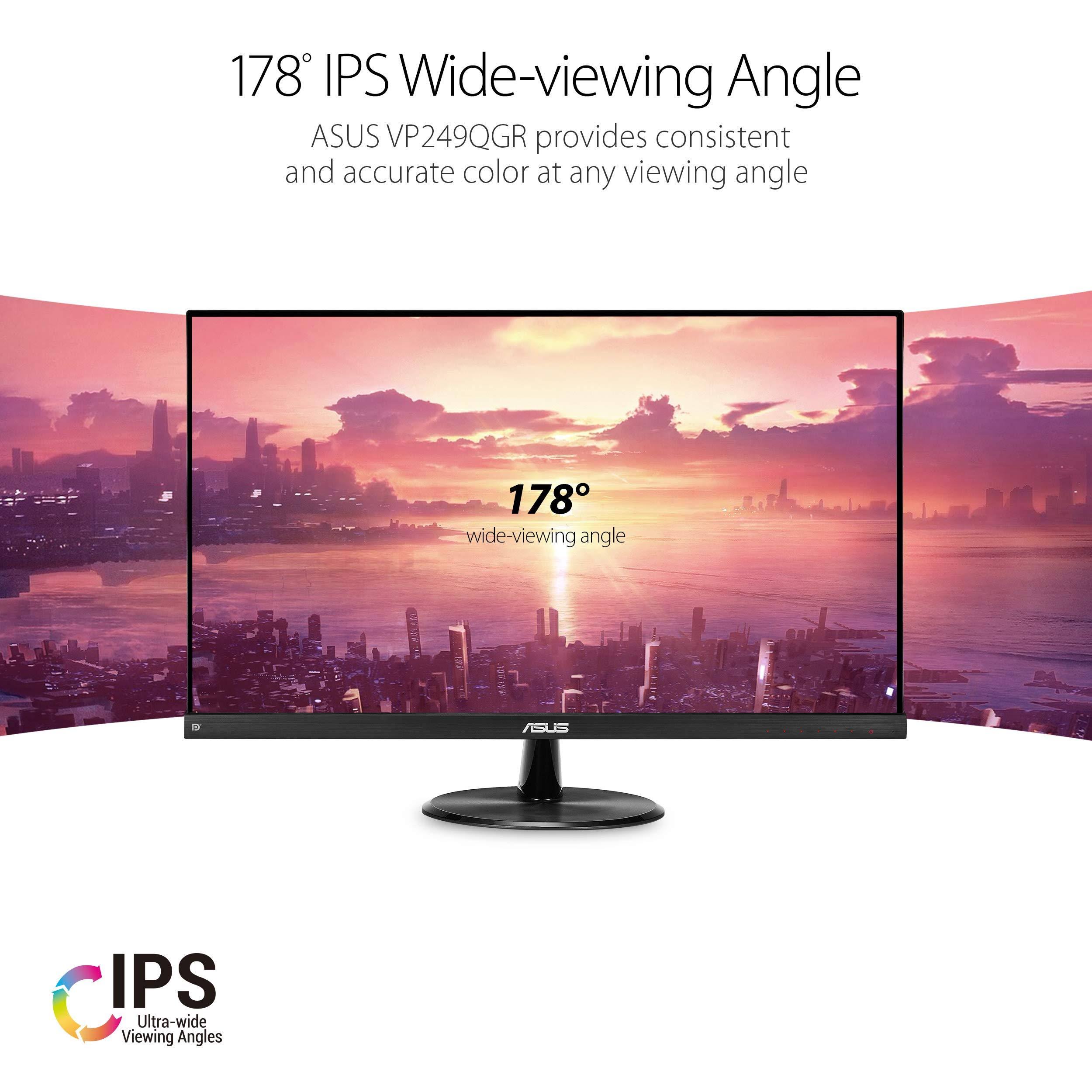 Asus VP249QGR 23.8 Gaming Monitor 144Hz Full HD (1920 x 1080) IPS 1ms FreeSync