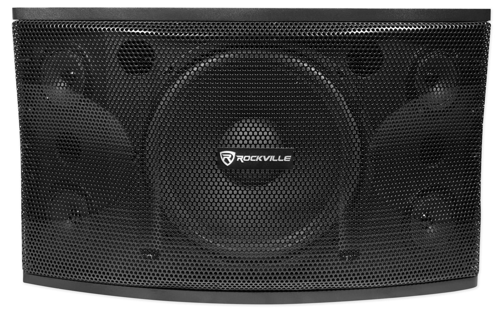 (2) Rockville KPS12 12" 3-Way 1600w Karaoke/Pro Speakers+Amplifier+Wireless Mics