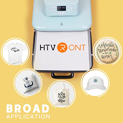 HTVRONT Auto Heat Press Machine for T Shirts - 15x15 Smart T Shirt Press Machine with Auto Release - Professional Heat Press for Sublimation, Vinyl, Heat Transfer Projects