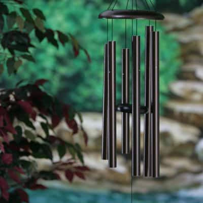 Corinthian Bells 36x22 Wind Chime - Black
