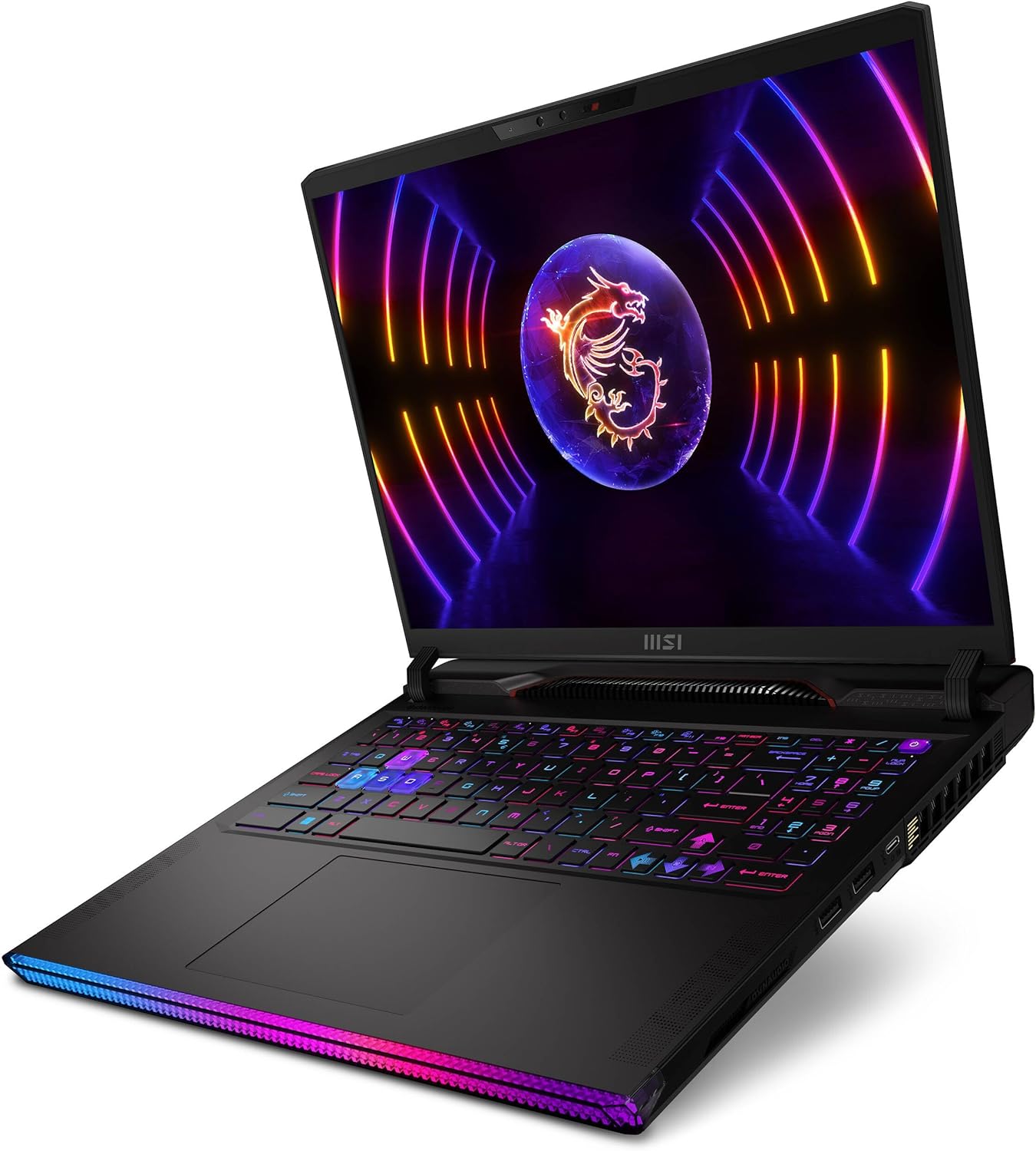 MSI Raider GE68HX Gaming Laptop: Intel Core i9-13950HX, GeForce RTX 4060, 16" 240Hz QHD+ Display, 64GB DDR5, 2TB NVMe SSD, Thunderbolt 4, Cooler Boost 5, Win 11 Pro: Black