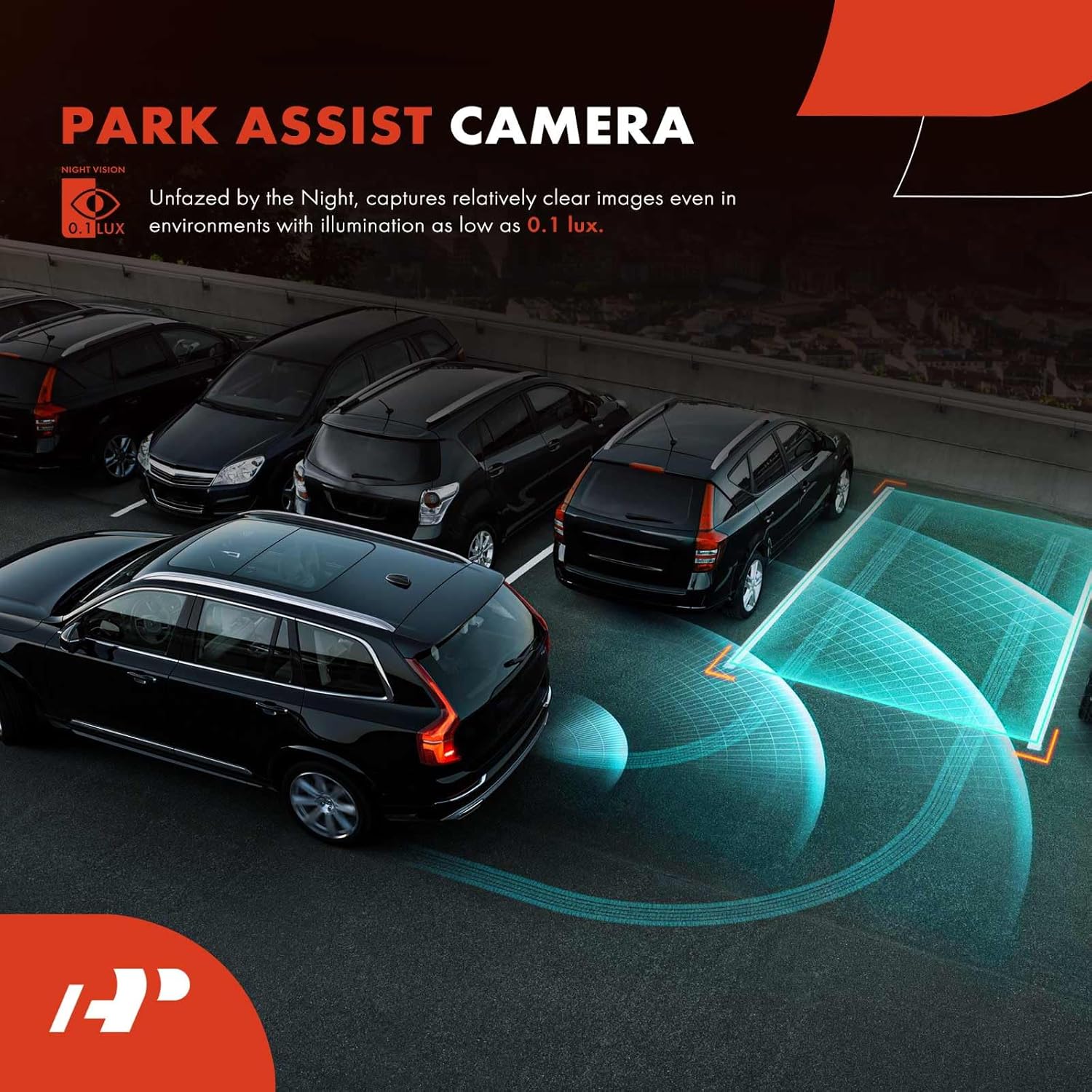 A-Premium Park Assist Camera Rear View Backup Reverse Camera Compatible with Select Toyota Models - 2009 2010 2011 2012 RAV4 - Replace# 8679042020