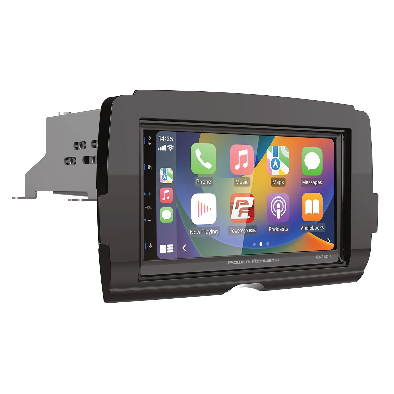 Power Acoustik HD-14KIT 7 CarPlay/Android Auto Head Unit for Harley-Davidson 2014+ Touring Motorcycle (New)