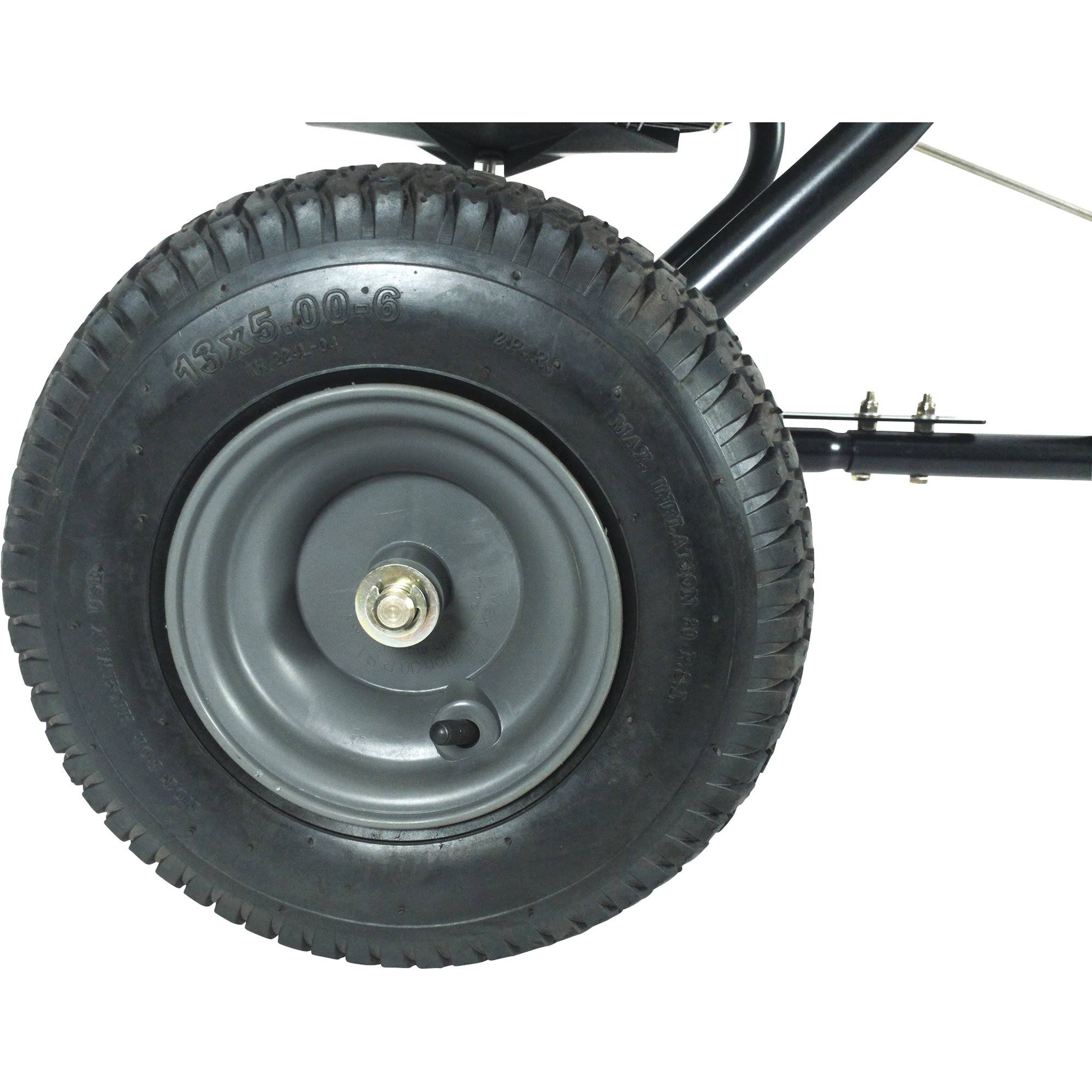 Brinly BS36BH Tow Behind Broadcast Spreader, 175-Pound