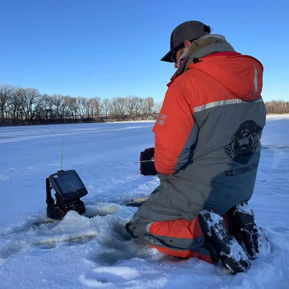 Nordic Legend Aurora Series Ice Fishing Suit, Insulated Bibs and Jacket, Waterproof Gear for Ice Fishing and Snowmobiling