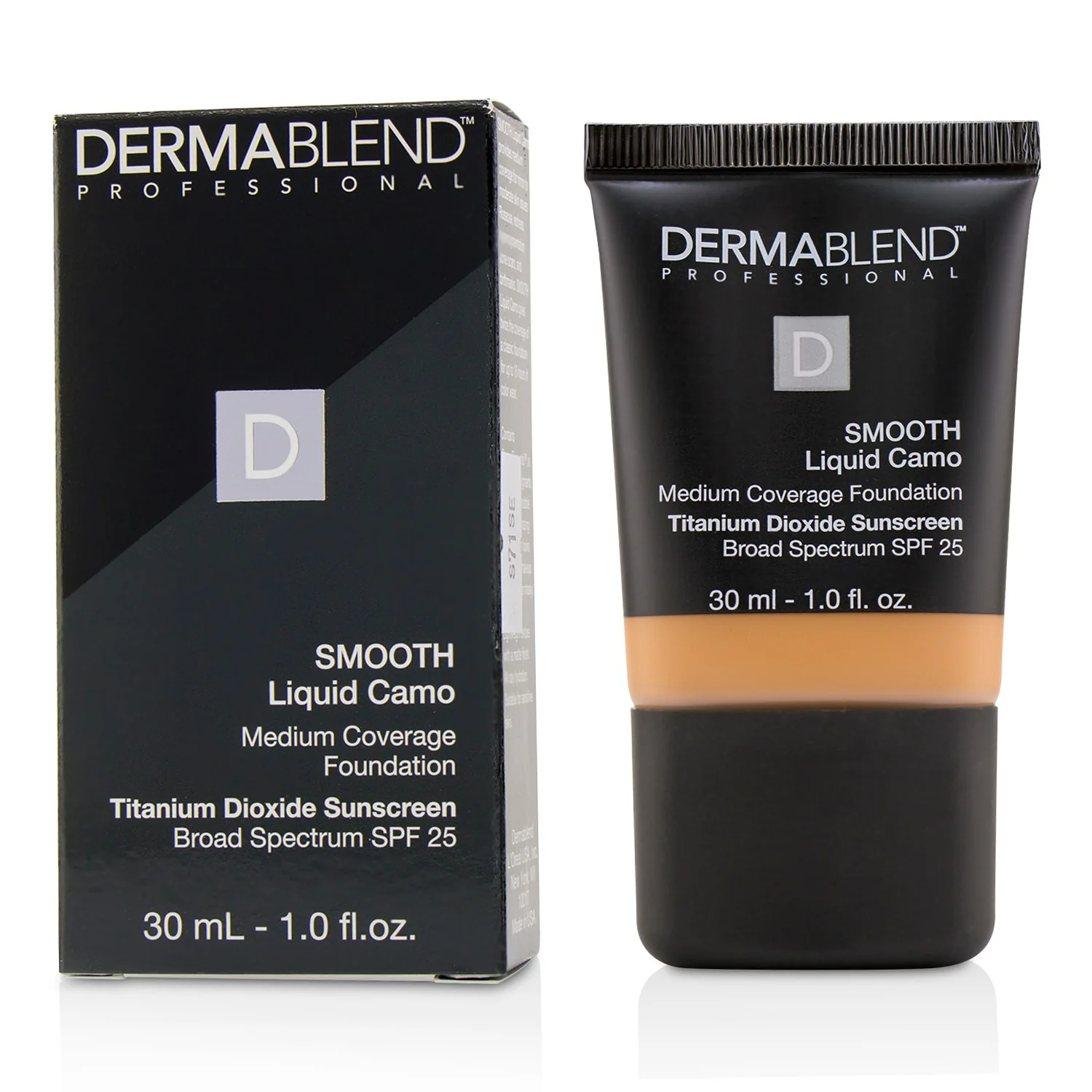 Dermablend Smooth Liquid Camo Foundation SPF 25 (Medium Coverage) - Bisque (30W)  30ml/1oz