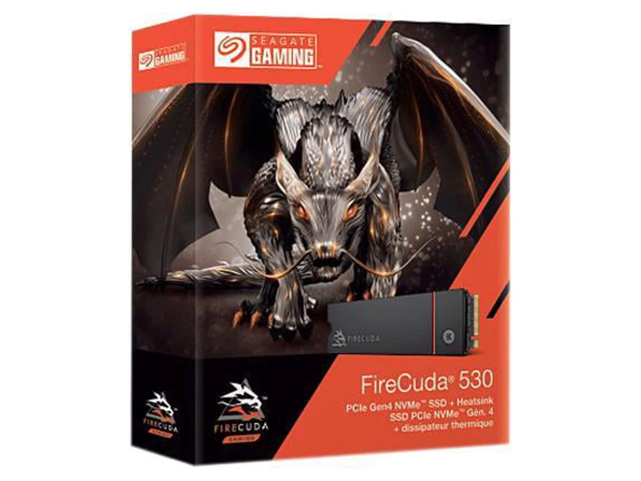 Seagate FireCuda 530 M.2 2280 2TB PCIe Gen4 x4 NVMe 1.4 3D TLC Internal Solid State Drive (SSD) ZP2000GM3A023