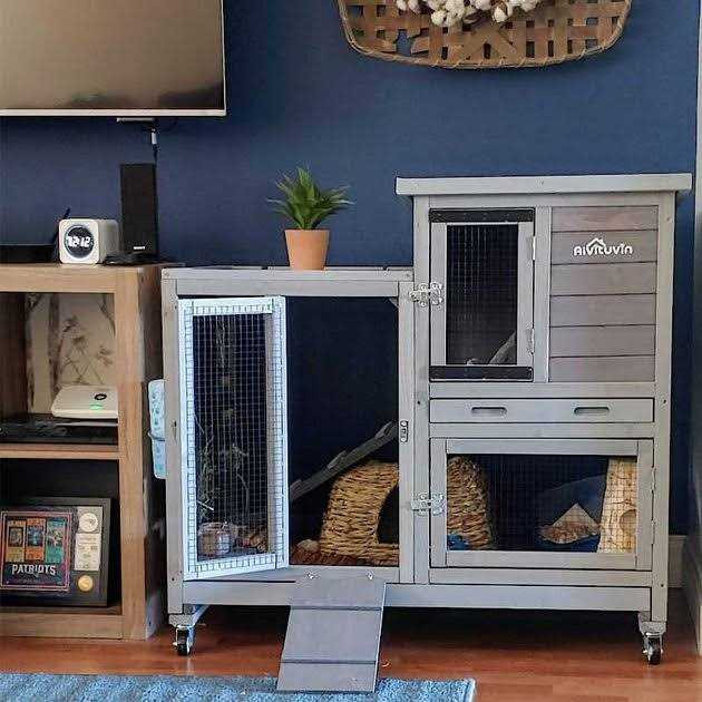 Aivituvin Outdoor & Indoor Bunny Hutch AIR10