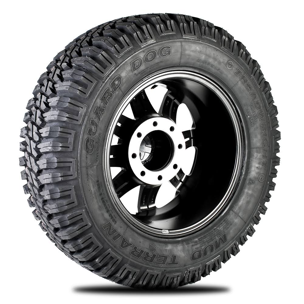 TreadWright Guard Dog MT | LT 285/75R16 E 10 Ply USA Recycled and Remolded