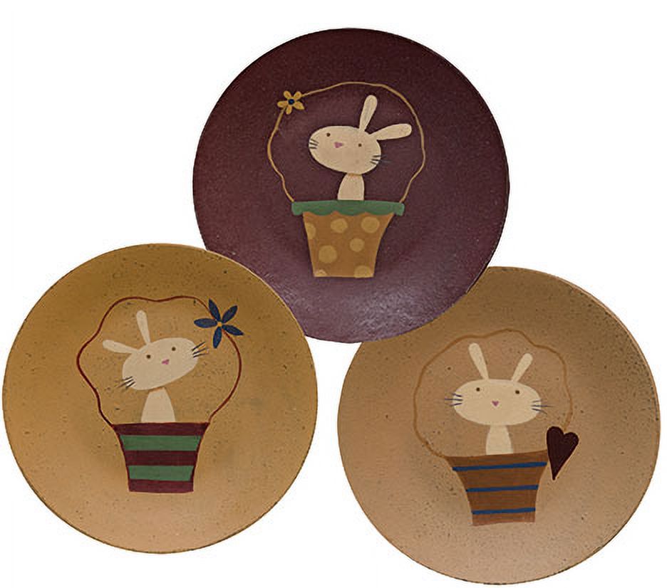 *Bunny Plate, Asst.