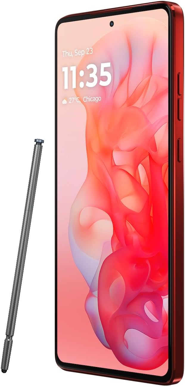Moto G Stylus 5G | 2024 | Unlocked | Made for US 8/256GB | 50MP Camera | Scarlet Wave
