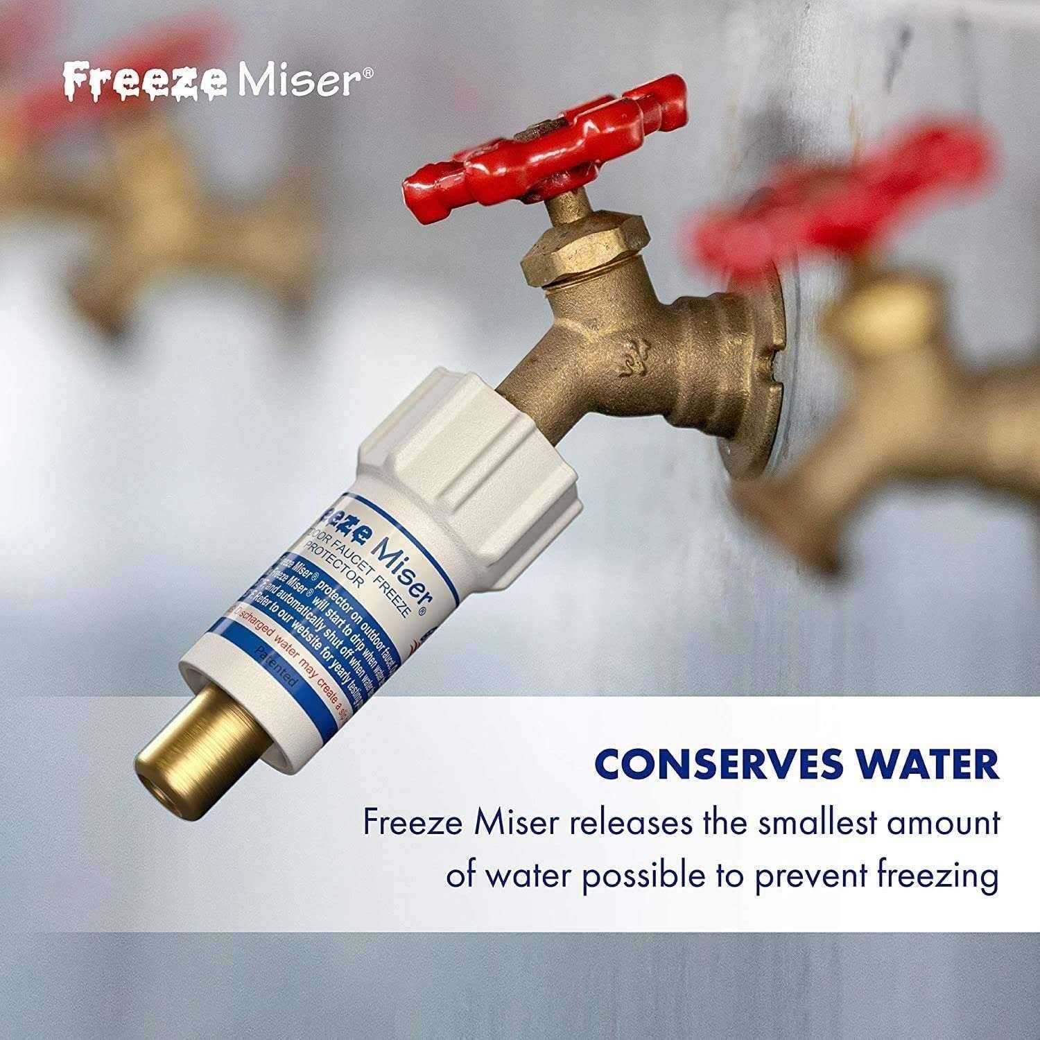 The Freeze Miser USA Made Outdoor Faucet Freeze Protection - Shop Hardware Tools Online Store