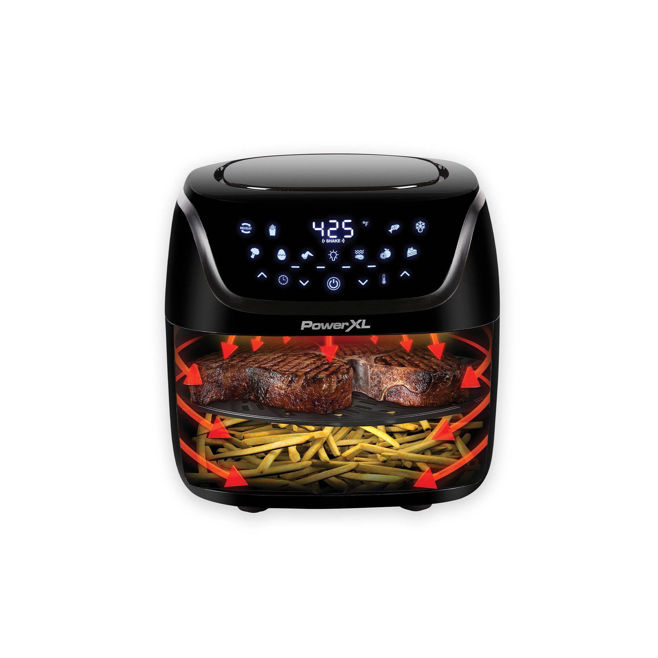 2qt Vortex Pro Air Fryer - Black