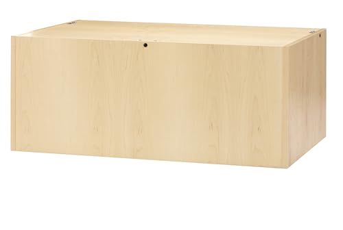 Diversified Spaces School Classroom Large Format File Cabinet, Counter Top Design, 40.5" W x 27" D x 17" H, Maple Construction, Five Drawers, Stackable, Chemical Resistant Finish, Made in USA