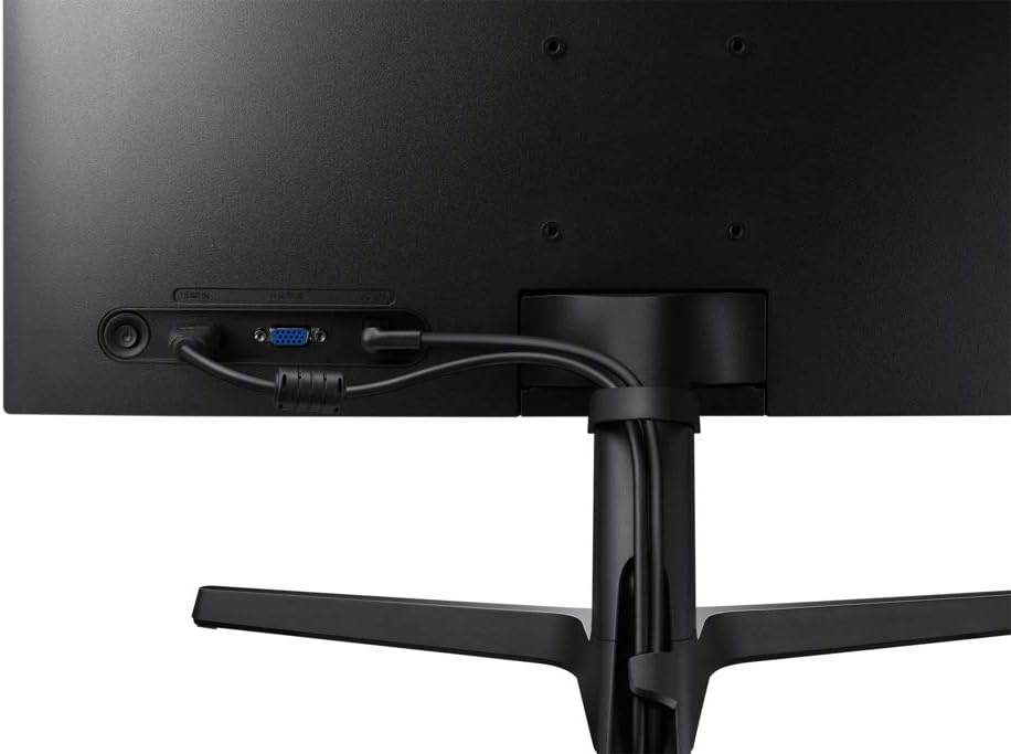 SAMSUNG 24" FHD Monitor with Bezel-LESS Design - LS24R350FHNXZA, Dark Blue Gray