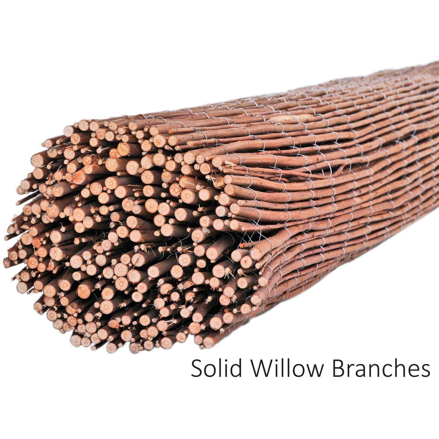 Backyard X-Scapes 6 ft. H X 8 ft. L Willow Wood Fencing - Shop Hardware Tools Online Store