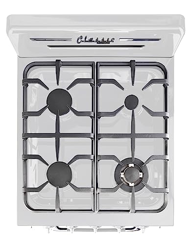 Classic Retro 24-inch 2.9 cu/ft Natural Gas Range with Sealed Burners