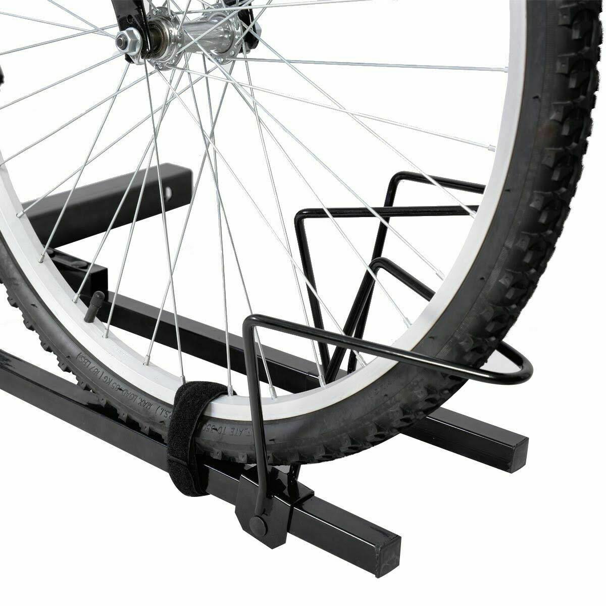 Costway Upright Heavy Duty 2 Bike Bicycle Hitch Mount Carrier Platform Rack Truck SUV