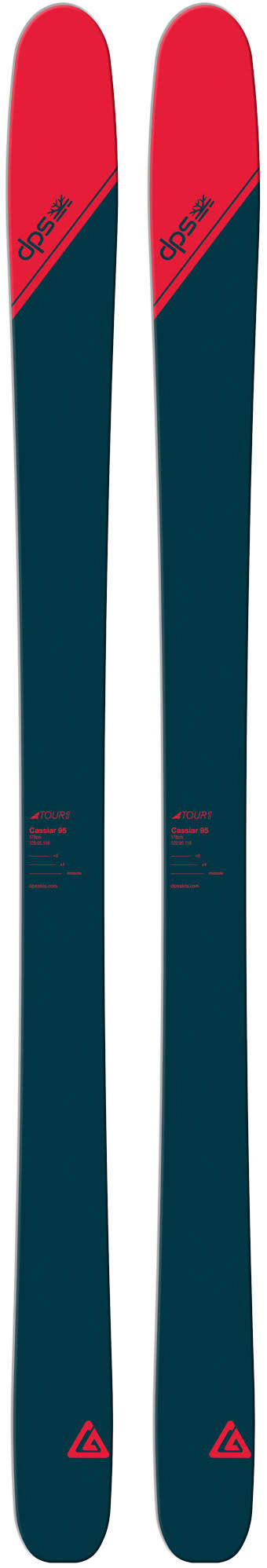 DPS Cassiar 95 Tour1 Ski - 178 cm - Midnight Blue