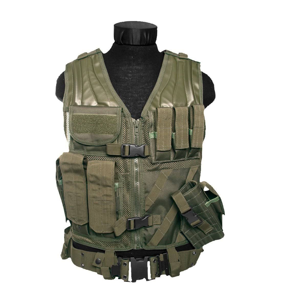 Mil-Tec USMC Tactical Vest Olive