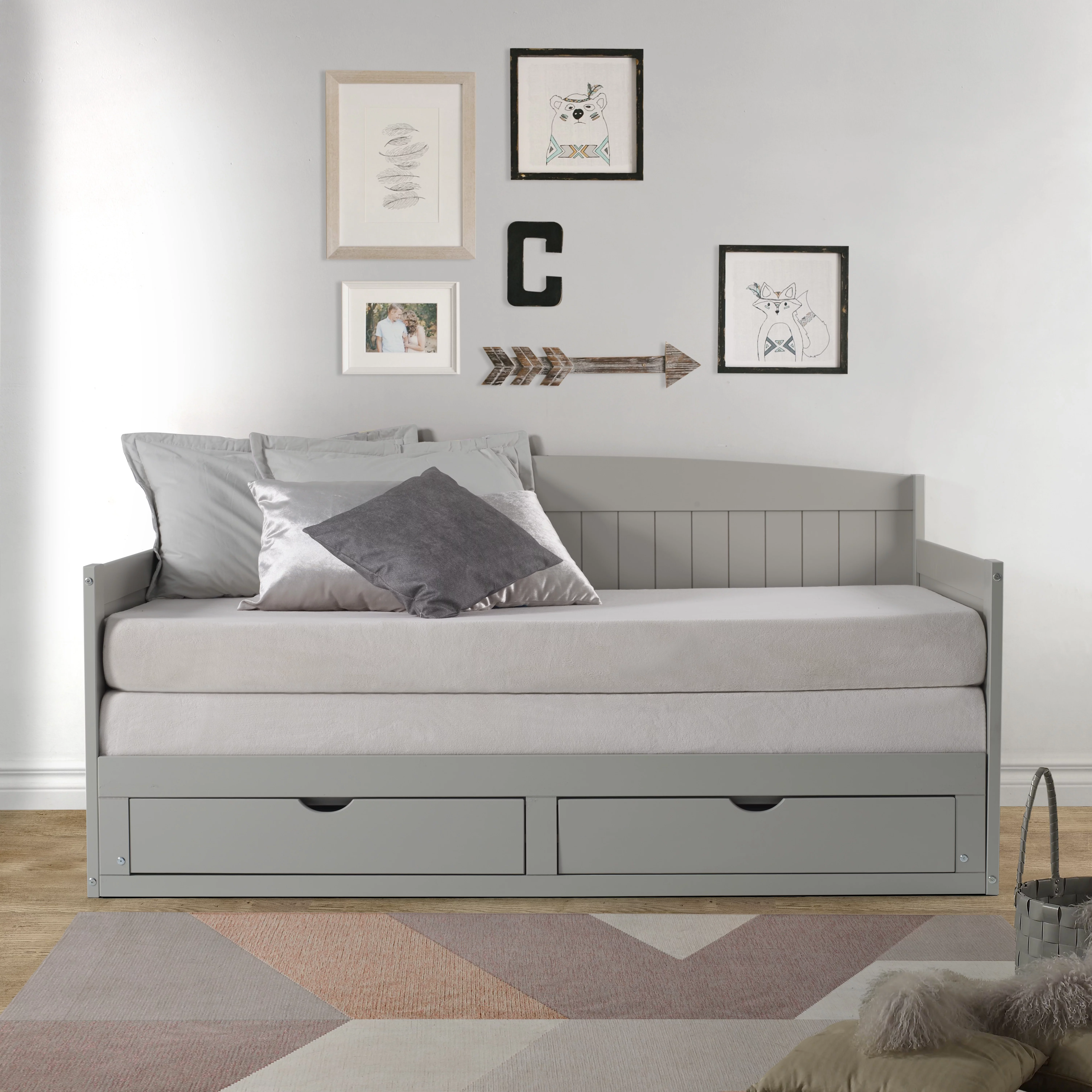 Alaterre Harmony Daybed with King Conversion