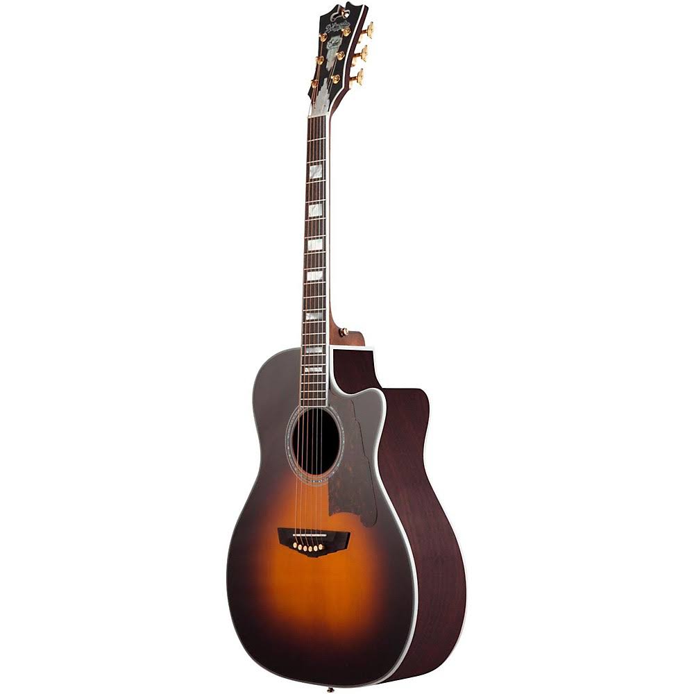 D&Angelico Excel Gramercy Acoustic-Electric Guitar Sunburst