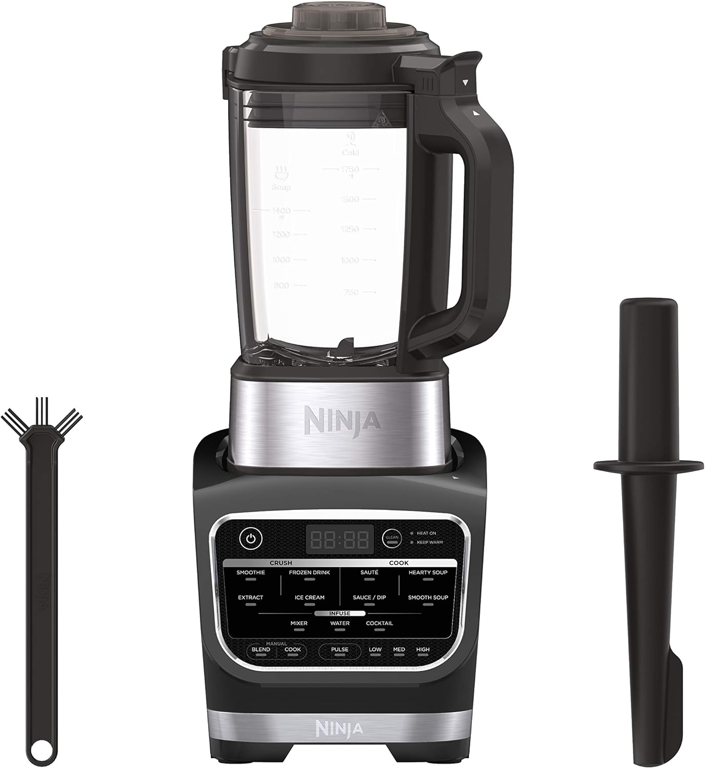 Ninja HB150C/HB152 Foodi Heat-iQ Blender, 64 oz, Black