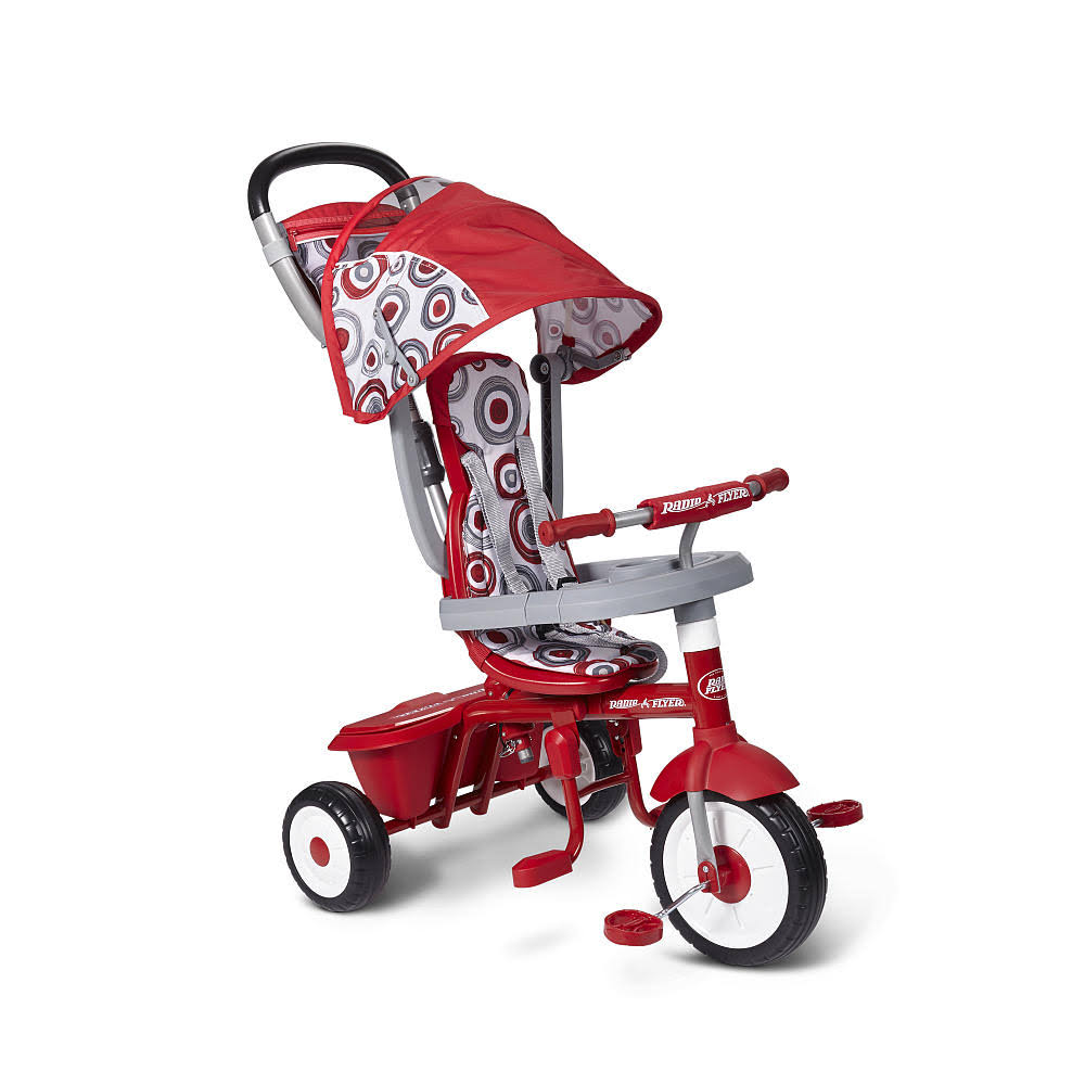 Radio Flyer EZ Fold Stroll &n Trike Deluxe Red - Whirl